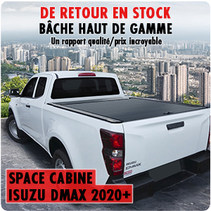 Retour en stock de la bache souple